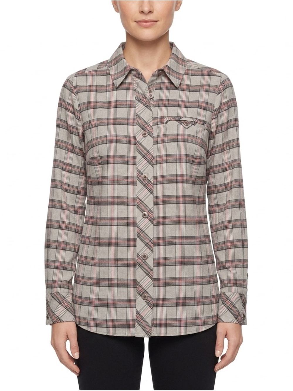 Cabi Plaid Hideout Shacket